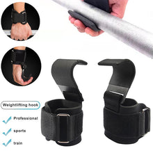 Load image into Gallery viewer, Fitness Strap Wrist Weight Lifting Hooks
