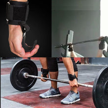 Load image into Gallery viewer, Fitness Strap Wrist Weight Lifting Hooks
