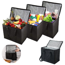 Load image into Gallery viewer, Reusable Grocery Insulated Cooler Bag
