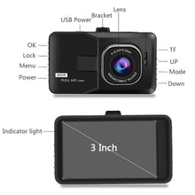 Load image into Gallery viewer, Full HD 1080P  Dash Cam Video Recorder Driving
