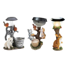 Load image into Gallery viewer, Garden Statues Annimal Squirrel Solar LED Light
