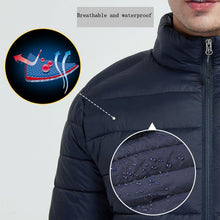 Load image into Gallery viewer, Men Winter Warm USB 9 Areas Heating Jackets
