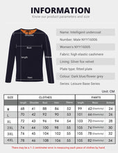 Load image into Gallery viewer, Men Women USB Electric Heated Thermal Underwear Set
