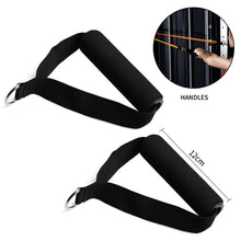 Load image into Gallery viewer, 11 Pcs Latex Tube Resistance Bands Exercise Training Equipment
