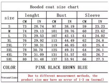 Load image into Gallery viewer, autumn and winter warm plush and zipper pocket hooded loose jacket women
