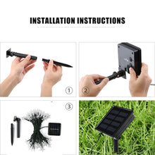 Load image into Gallery viewer, 50 LEDs 7m Star Solar Light Outdoor
