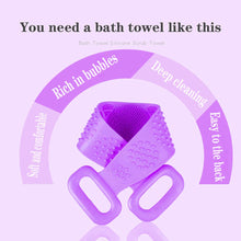 Load image into Gallery viewer, Magic Silicone Brushes Bath Towels
