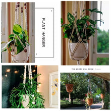 Load image into Gallery viewer, 4 Pcs Garden Hanging Planter Hanging Basket
