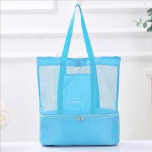 Load image into Gallery viewer, High Capacity  Mesh Transparent Bag
