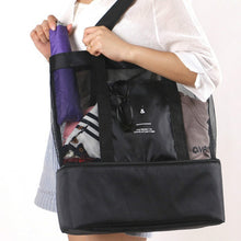 Load image into Gallery viewer, High Capacity  Mesh Transparent Bag
