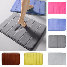 Load image into Gallery viewer, Home Bath Mat Coral Fleece Bathroom Carpet
