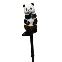 Load image into Gallery viewer, Solar Lamp Outdoor Panda Figurine Sunlight Garden Statue Lawn Light
