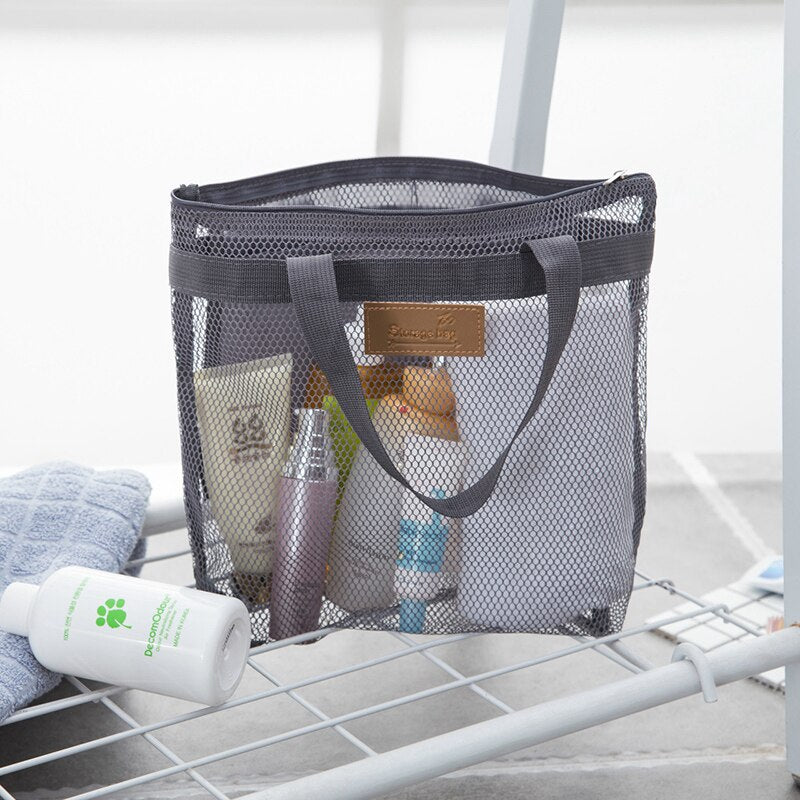 Dry Wet Separation Swimming Mesh Large Beach Bag