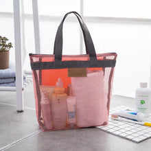 Load image into Gallery viewer, Dry Wet Separation Swimming Mesh Large Beach Bag
