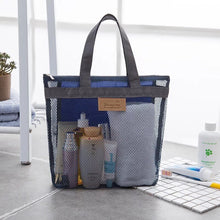 Load image into Gallery viewer, Dry Wet Separation Swimming Mesh Large Beach Bag
