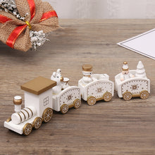 Load image into Gallery viewer, 3 Pcs Christmas wooden train

