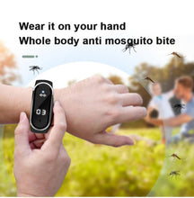 Load image into Gallery viewer, Ultrasonic Bracelet Protect Kid Mosquito Repellent Kill Pest Insect Bug Repellent Wrist Watch
