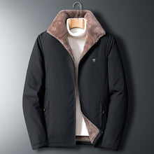 Load image into Gallery viewer, Winter Windproof Warm Thick Fleece Jacket Men Fashion Casual Coat
