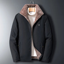 Load image into Gallery viewer, Winter Windproof Warm Thick Fleece Jacket Men Fashion Casual Coat
