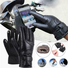 Load image into Gallery viewer, Winter Cycling Thermal Touch Screen Heated Gloves USB Heating Gloves
