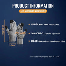 Load image into Gallery viewer, Thicken Autumn Winter Touchscreen Gloves
