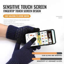 Load image into Gallery viewer, Thicken Autumn Winter Touchscreen Gloves
