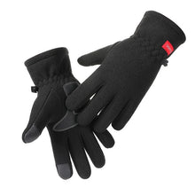 Load image into Gallery viewer, Men Women Winter Polar Fleece Silica Gel Non Slip Touch Screen Driving Mitten
