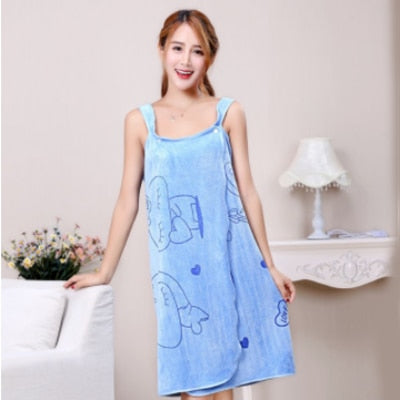 Microfiber Soft  Clothing Beach Dresses