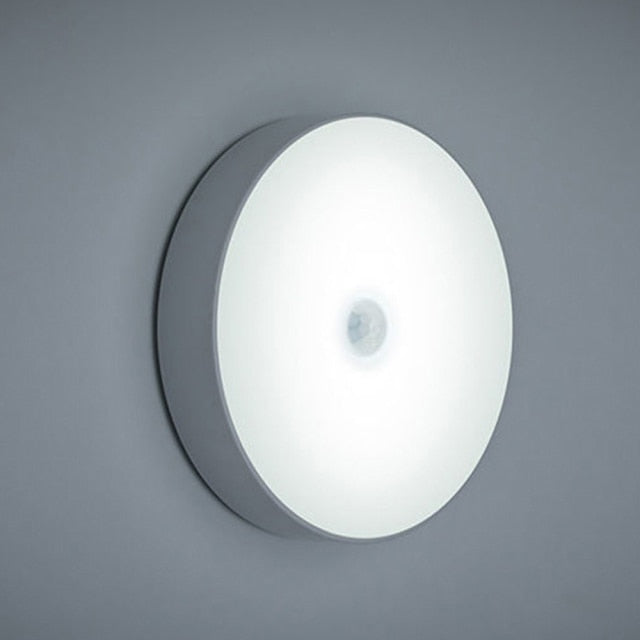 USB Rechargeable Energy-saving Automatic Wall-Mounted Body Induction Lamp