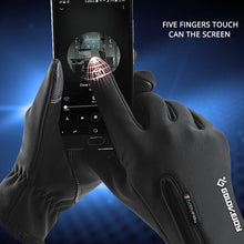 Load image into Gallery viewer, Winter Water Resistant Touch Screen Non-slip Motorbike Riding Gloves
