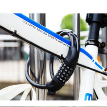 Load image into Gallery viewer, Bicycle Stainless Steel Password Lock
