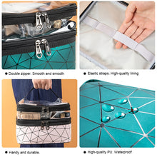 Load image into Gallery viewer, Multifunction Travel Clear Makeup Bag
