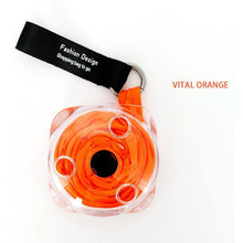 Load image into Gallery viewer, Multifunctional Eco Reusable Super Small Portable Folding Telescopic Disc  Shopping Storage Bag
