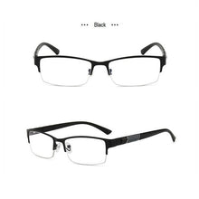 Load image into Gallery viewer, Men and Women Reading Glasses Business Office Simple Classic Square Anti-blue Glasses
