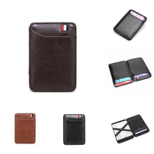 Load image into Gallery viewer, Men&#39;s PU Magic Wallet
