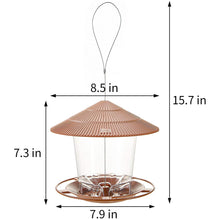Load image into Gallery viewer, New Waterproof Gazebo Hanging Wild Bird Feeder
