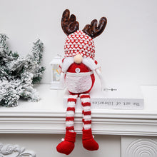 Load image into Gallery viewer, Christmas Antlers Rudolph elk Faceless Old man Doll
