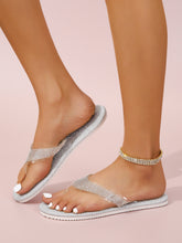 Load image into Gallery viewer, Summer Oinch Sandals Rhinestones Beach Slippers
