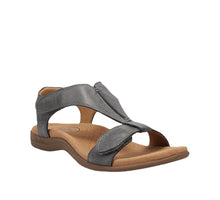 Load image into Gallery viewer, Flat arch massage Velcro word casual beach sandals
