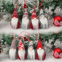 Load image into Gallery viewer, 4 Pack Gnome Christmas Ornaments Home Decor
