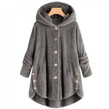 Load image into Gallery viewer, Women&#39;s Loose Cardigan Sweater Winter Hoody Tops
