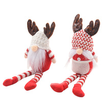 Load image into Gallery viewer, Christmas Antlers Rudolph elk Faceless Old man Doll
