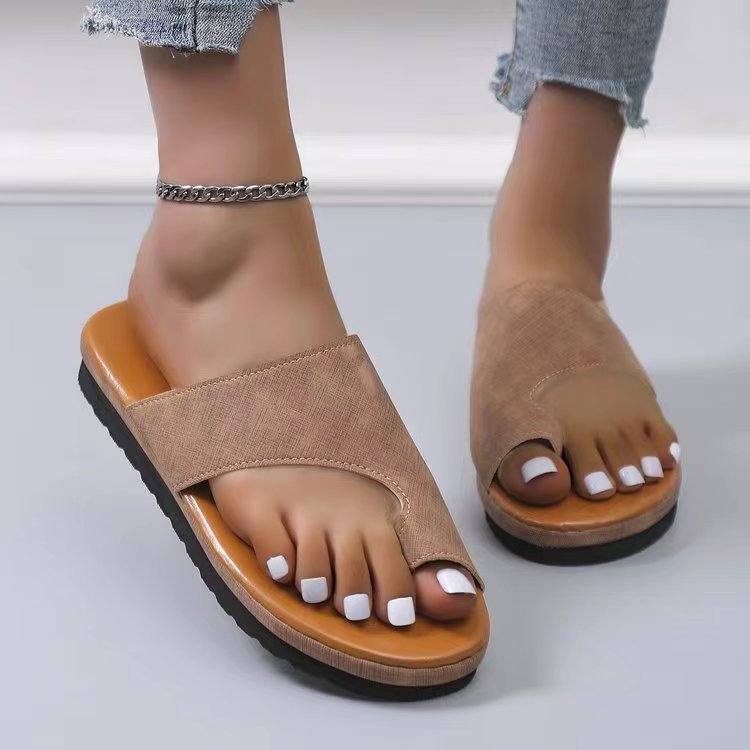 Summer Flat Set Toe Casual Sandals