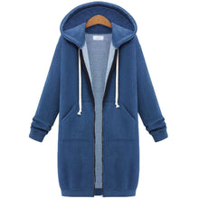 Load image into Gallery viewer, Autumn and winter women&#39;s medium long sweater long coat
