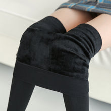 Load image into Gallery viewer, Fashion Women Autumn Winter Thick Warm Brushed Lining Stretch Fleece Pants
