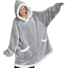 Load image into Gallery viewer, Oversized Lazy Poncho Hoodie
