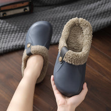 Load image into Gallery viewer, Unisex Home Winter Clogs Indoor Fur Warm Slippers

