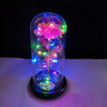 Load image into Gallery viewer, LED Light-Up Eternal Forever Rose Gift
