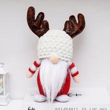 Load image into Gallery viewer, Christmas Antlers Rudolph elk Faceless Old man Doll
