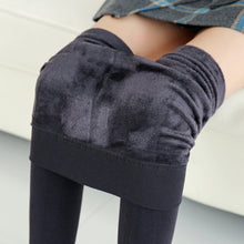 Load image into Gallery viewer, Fashion Women Autumn Winter Thick Warm Brushed Lining Stretch Fleece Pants
